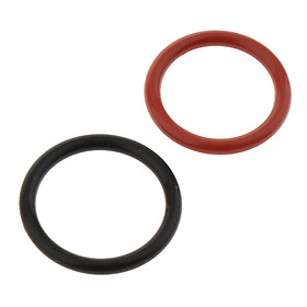 2pcs Power Steering Pump Rubber Inlet Outlet O-Ring Seals for Honda