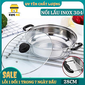 Mua Nồi lẩu nắp kính 28cm
