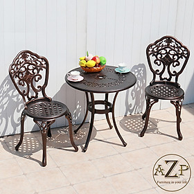 Mua Bộ Bàn Ghế Sân Vườn Ngoài Trời Outdoor Ban Công (100% Nhôm Đúc) Hàng Nhập Khẩu 100