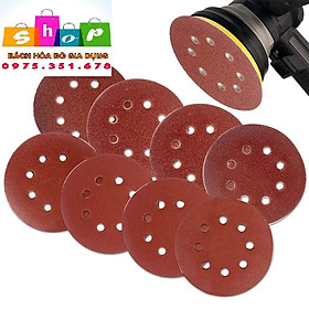 Mua Giấy nhám  giáp giáp tròn lỗ có lông đường kính 180mm