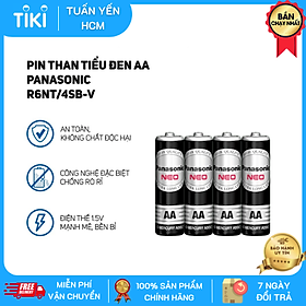 Hộp 40 viên Pin than tiểu đen AA Panasonic R6NT/4SB-V – Hàng Chính Hãng