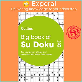 Sách - Big Book of Su Doku 8 - 300 Su Doku Puzzles by Collins Puzzles (UK edition, paperback)