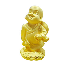 Hạnh Phúc Bình An phủ vàng 24K quà tặng mỹ nghệ KBP DOJI DJDE1602