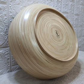 Mua Chậu ngâm chân bằng tre cao cấp hàng xuất khẩu . Kích thước rộng 37cm sâu 10cm