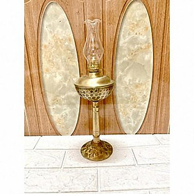 Mua Đèn dầu bằng đồng nguyên chất cao 35cm