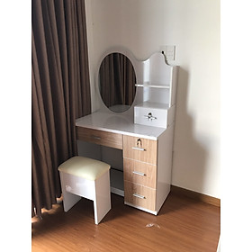 Mua Bàn trang điểm chung cư 150x80x45 cm (Tự nhiên phối trắng)