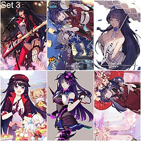 Bộ 6 Áp phích - Poster Game Honkai Impact (bóc dán) - A3, A4, A5