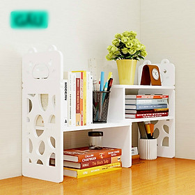 Mua Kệ sách để bàn bằng gỗ nhựa PVC xinh xắn và tiện nghi HD00006