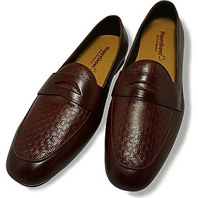 Giày Lười Nam Công Sở Happyshoes Da Bò Thật - HS390