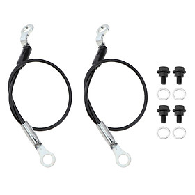 Left and Right Tailgate Holder Cables for  Rhino 2004-2009 450 600 700