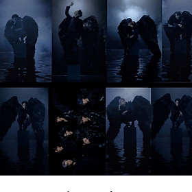 Poster 8 tấm BTS concept Thiên Nga đen Map of the soul 7