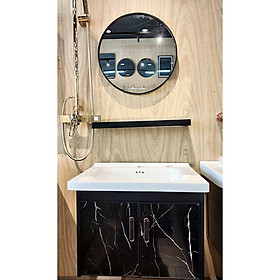 Mua tủ lavabo kính tròn 60x47