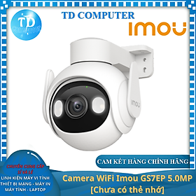 Camera WiFi Imou GS7EP 5.0MP [Chưa có thẻ nhớ] Cruiser 2 độ phân giải 3K Ngoài trời chống nước IP66 - Hàng chính hãng DSS phân phối