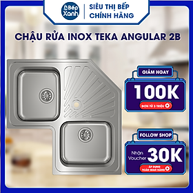 Chậu rửa inox TEKA ANGULAR 2B - Hàng Chính Hãng