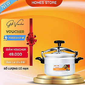 Mua Nồi Áp Suất Nhôm Đáy Từ Goldsun GPC1930-07IH Dung Tích 7 Lít Có Van An Toàn - Hàng Chính Hãng