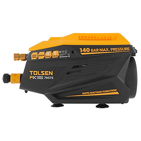 Mua Máy phun xịt rửa xe áp lực cực cao TOLSEN 79575 2000W ( Mô tơ từ)- Hàng chính hãng (Tặng thêm 5m dây cấp nước Total THPH2001)