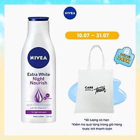 Sữa Dưỡng Thể Trắng Da Nivea Ban Đêm 250ml - 88125