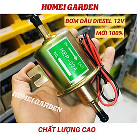 Mua Bơm dầu diesel 12V HEP-02A bơm nhiêu liệu xăng dầu cho ô tô lưu lượng 80 - 100 lít một giờ - CD0110
