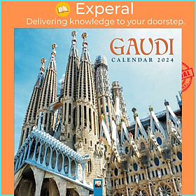 Sách - Gaudí Wall Calendar 2024 (Art Calendar) by Unknown (US edition, paperback)