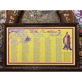Mua Tranh in   Lời dạy Khổng Tử  ( 71x118cm)