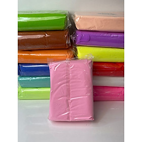 Đất sét đất nặn giá sỉ siêu nhẹ tự khô 500gr Full màu, đồ làm handmade/slime/DIY đồ chơi cho bé B195