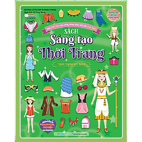 Sách Sáng tạo thời trang: Thời trang kỳ nghỉ (Hơn 100 stickers)