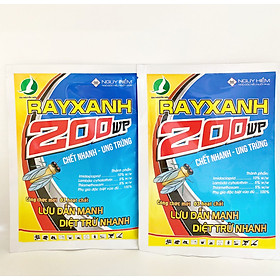 Mua THUỐC TRỪ SÂU  RẦY  RỆP   CÔN TRÙNG CHÍCH HÚT - LƯU DẪN 2 CHIỀU - RẦY XANH 200WP 80GAM