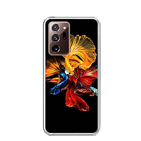 Ốp lưng điện thoại SAMSUNG GALAXY NOTE 20 ULTRA - Silicon dẻo - 0128 FISH07 - Hàng Chính Hãng