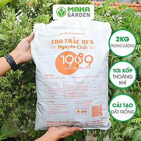 Mua Tro Trấu Hun Nguyên Chất 1989 - Túi 9dm3  -  Không Lẫn Tạp Chất. Dùng Trồng Thuỷ Canh  Rau Mầm  Ươm Cây Con