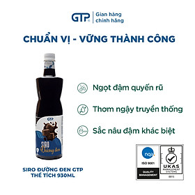 Siro GTP hương Dâu/ Sô cô la/ Đường đen