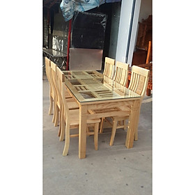 Mua Bộ bàn ghế  ăn gỗ sồi 6 ghế  MS 5.3