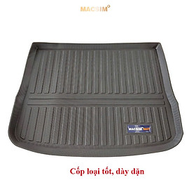 Thảm lót cốp ô tô Volkswagen Tiguan (2013-2016) MACSIM màu đen (101) – TPV cao cấp, chuẩn form, bền bỉ (mã 05)