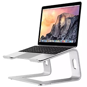 Giá đỡ laptop stand nhôm cho máy tính xách tay - Màu Bạc