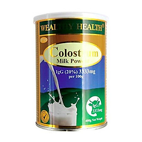 SỮA NON ÚC COLOSTRUM POWDER WEALTHY HEALTH HỘP 400 GR