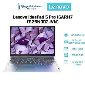 Mua Laptop Lenovo IdeaPad 5 Pro 16ARH7 82SN003JVN (R5-6600HS | 16GB | 512GB | GeForce RTX 3050 4GB | 16  WQXGA 120Hz) Hàng chính hãng