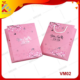 Mua  GIÁ TỐT  20 Túi giấy đựng yến sào cao cấp size trung KING BOX