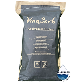 Mua Bao 25kg Than hoạt tính lọc nước  Thương hiệu Vina Sorb sản xuất 100% từ gáo dừa tại Việt Nam  Model Vina Sorb KOAL PLUS