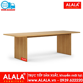 Bàn ăn ALALA918 gỗ HMR chống nước - www.ALALA.vn - 0939.622220