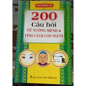 Combo 2 cuốn Nghi lễ xông đất và nghi lễ cầu an + 200 câu hỏi về tướng mệnh và tính cách con người