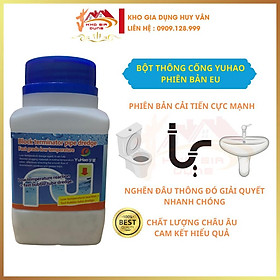 Bột Thông Cống,Bồn Cầu,Lavabo Cực Mạnh YUHAO Siêu Thần Thánh 268G Thế Hệ Mới