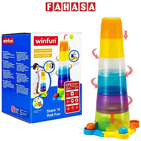 Đồ Chơi Xếp Chồng Cốc Và Bóng Vui Nhộn - Winfun 000737