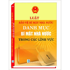 LUẬT BẢO VỆ BÍ MẬT NHÀ NƯỚC DANH MỤC BÍ MẬT NHÀ NƯỚC TRONG CÁC LĨNH VỰC