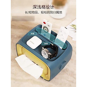 Mua Hộp rút giấy hình tivi có chỗ để điện thoại