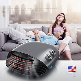 Mua (MẪU MỚI NHẤT NĂM 2022)Máy sưởi ấm kèm thổi gió SKJ CR-008 để bàn hoặc treo tường nhà tắm tạo ion âm dễ chịu