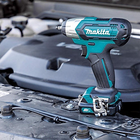 Mua MÁY SIẾT BULONG DÙNG PIN 12V 1/4  (6.35MM) MAKITA TW060DSYE (01 ĐẾ SẠC NHANH. 02 PIN 12VMAX X 1.5AH) - HÀNG CHÍNH HÃNG