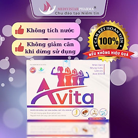 Hình ảnh Tăng cân AVITA Medivistar Pharma (Liệu Trình 3 Hộp) cho người gầy yếu, không tích nước, hộp 60 viên