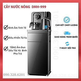 Cây Nước Nóng Thông Minh Có Điều Khiển Từ Xa, Tặng Bình Siêu Tốc Và Ấm Pha Cà Phê, Cây Nước Tự Động Làm Nóng