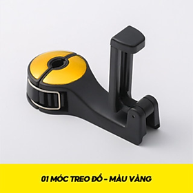 Mua Móc treo đồ trên ô tô gài trước sau ghế kèm giá đỡ kẹp điện thoại trên xe tiện lợi thiết kế siêu chắc chắn cao cấp