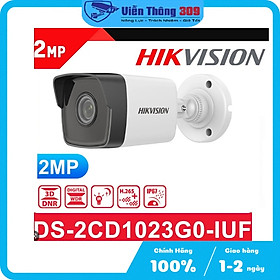 Mua Camera ngoài trời chống bụi và nước  camera IP có mic thân trụ 2MP HIKVISION DS-2CD1023G0-IUF - Hàng chính hãng