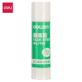 Hồ khô học sinh pva deli 12 lọ/hộp 7101z